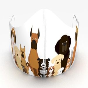 TAILORED DOG PACK FASHION GRAPHIC MASK